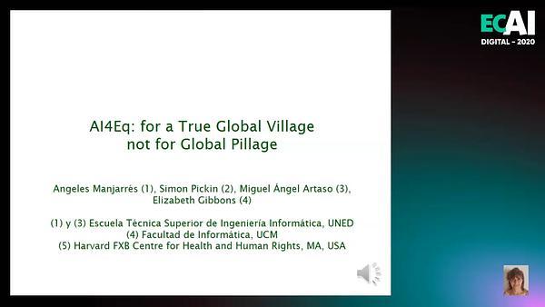 AI4Eq: for a True Global Village not for Global Pillage