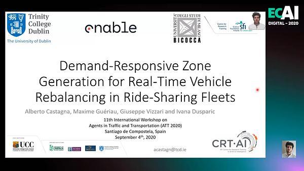 Demand-Responsive Zone Generation for Real-Time Vehicle Rebalancing in Ride-Sharing fleets