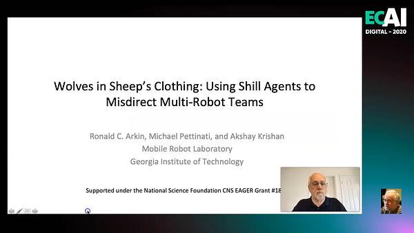 Wolves in Sheep’s Clothing: Using Shill Agents to Misdirect Multi-Robot Teams