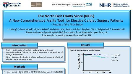 The North East Frailty Score (NEFS) A New Comprehensive Frailty Tool for Elective Cardiac Surgery Patients – Results of the Pilot Study