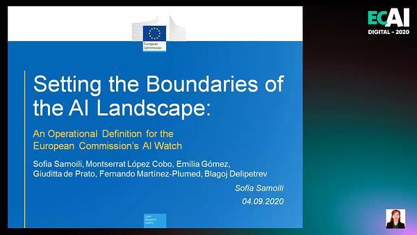 Setting the Boundaries of the AI Landscape: An Operational Definition for the European Commission’s AI Watch