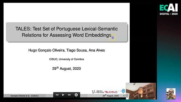  TALES: Test Set of Portuguese Lexical-Semantic Relations for Assessing Word Embeddings