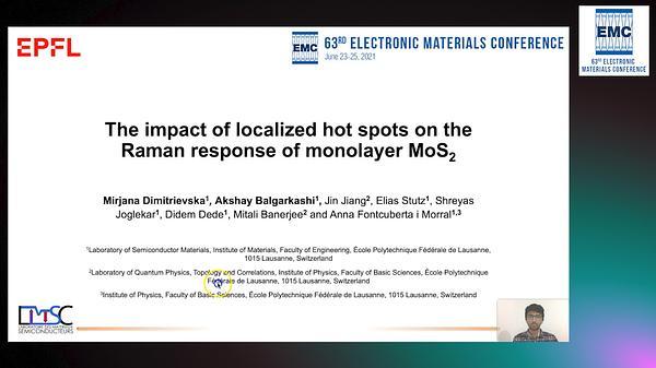 The Impact of Localized Hot Spots on the Raman Response of Monolayer MoS2