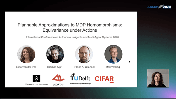 Plannable Approximations to MDP Homomorphisms: Equivariance under Actions