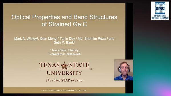 Optical Properties and Band Structures of Strained Ge:C