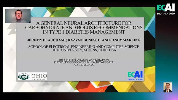 A General Neural Architecture for Carbohydrate and Bolus Recommendations in Type 1 Diabetes Managment