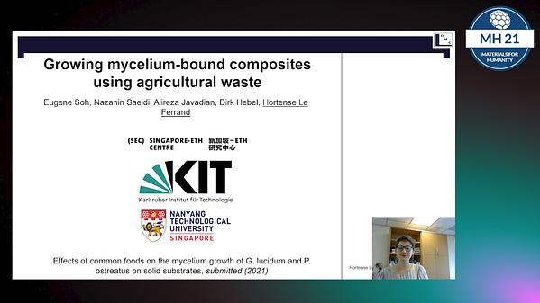 Growing mycelium-bound composite using agricultural waste