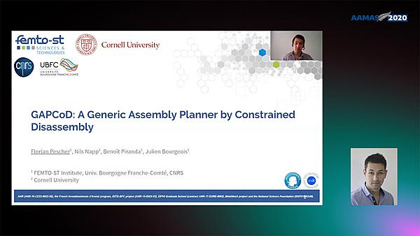 GAPCoD: A Generic Assembly Planner by Constrained Disassembly