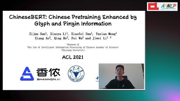 ChineseBERT: Chinese Pretraining Enhanced by Glyph and Pinyin Information