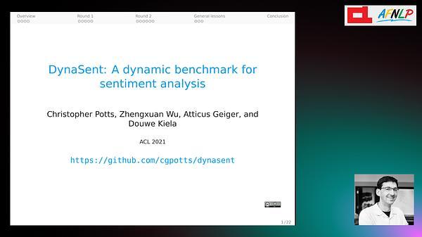 DynaSent: A Dynamic Benchmark for Sentiment Analysis