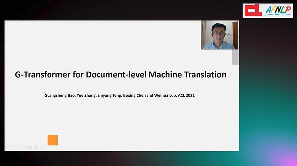 G-Transformer for Document-Level Machine Translation
