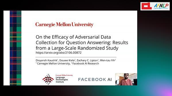 On the Efficacy of Adversarial Data Collection for Question Answering: Results from a Large-Scale Randomized Study