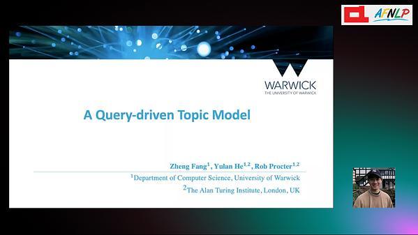 A Query-Driven Topic Model