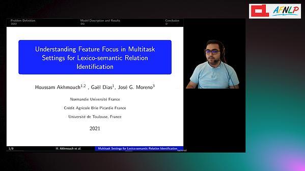 Understanding Feature Focus in Multitask Settings for Lexico-semantic Relation Identification