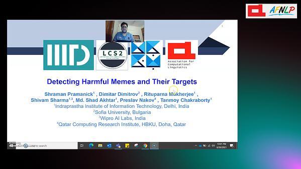 Detecting Harmful Memes and Their Targets