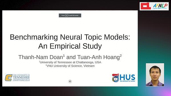 Benchmarking Neural Topic Models: An Empirical Study