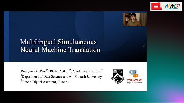 Multilingual Simultaneous Neural Machine Translation