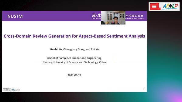 Cross-Domain Review Generation for Aspect-Based Sentiment Analysis