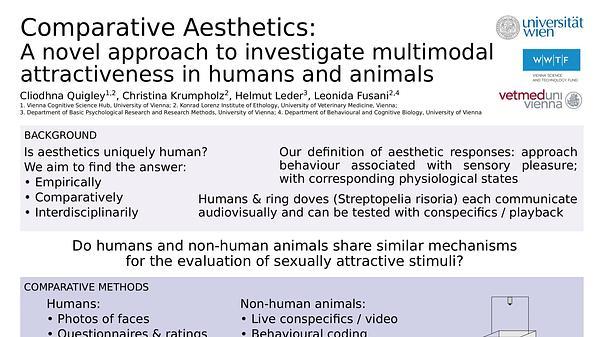 Comparative Aesthetics: A novel approach to investigate multimodal attractiveness in humans and animals