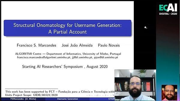 Structural Onomatology for Username Generation: A Partial Account