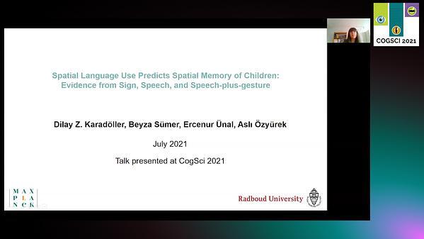 Spatial Language Use Predicts Spatial Memory of Children: Evidence from Sign, Speech, and Speech-plus-gesture