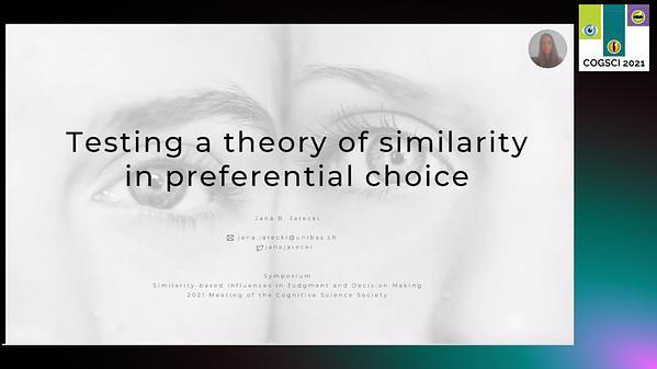 Similarity-based Influences in Judgment and Decision Making