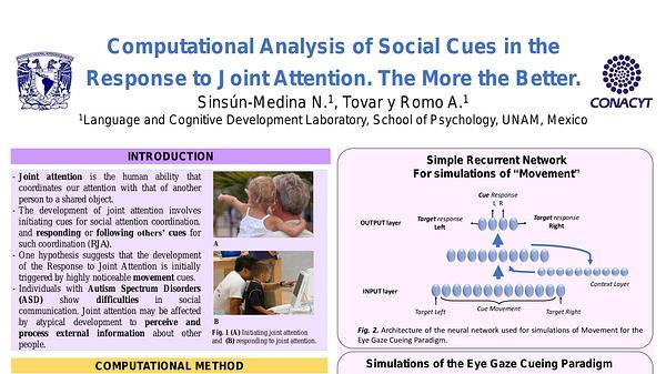 Computational Analysis of Social Cues in the Response to Joint Attention, The More the Better
