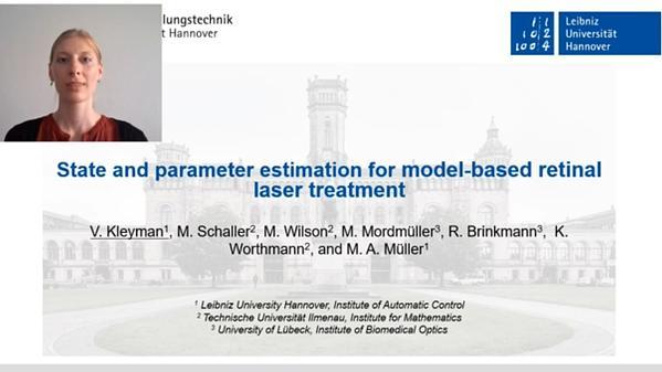State and Parameter Estimation for Model-Based Retinal Laser Treatment