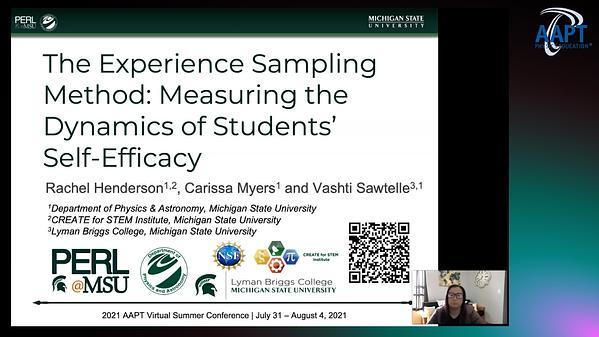 The Experience Sampling Method: Measuring the Dynamics of Students’ Self-Efficacy