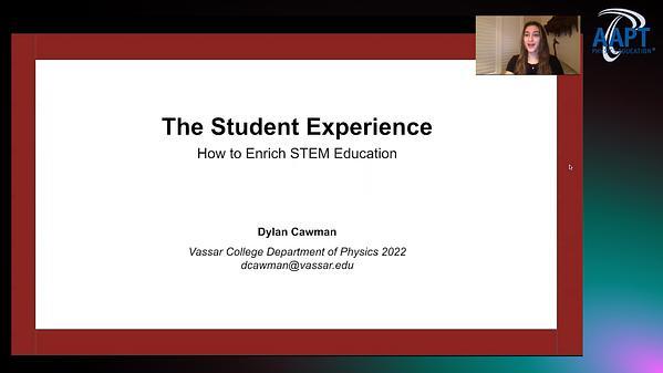 The Student Experience - How to Enrich STEM Education