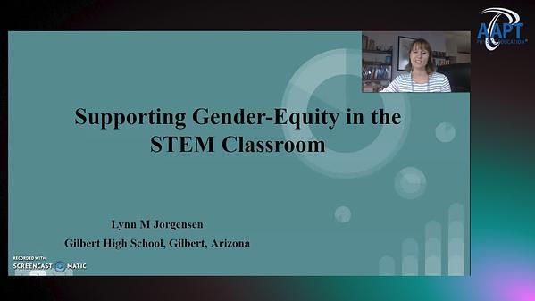 Supporting Gender-Equity in the STEM Classroom
