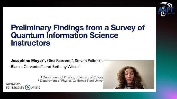 Core Content and Difficulties Reported by Quantum Information Science Instructors