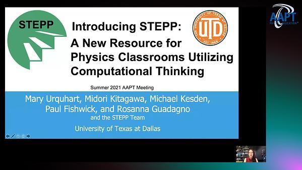 Introducing STEPP: A Resource for Physics Classrooms Utilizing Computational Thinking