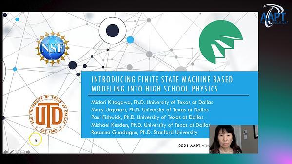 Introducing Finite State Machine based modeling into high school physics