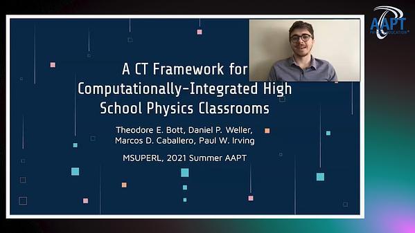 Developing and Applying a Computational Thinking Framework in Introductory Physics