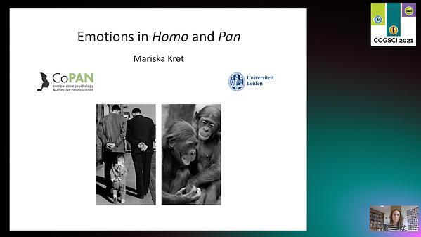 Emotion Processing in Homo and Pan