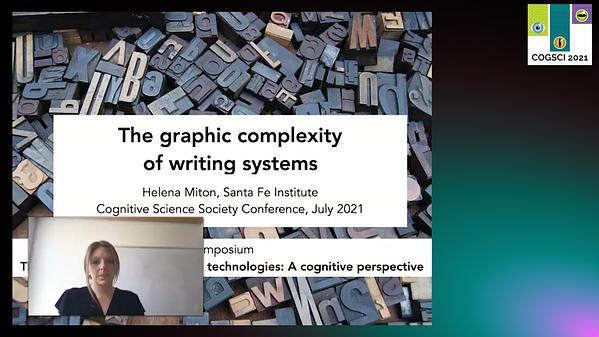 Writing systems and graphic complexity