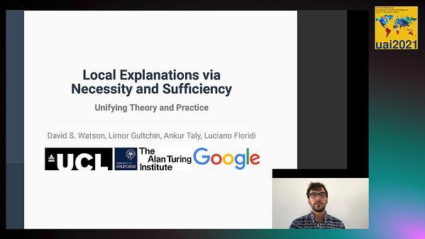 Local Explanations via Necessity and Sufficiency: Unifying Theory and Practice