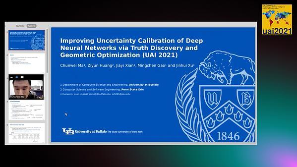 Improving Uncertainty Calibration of Deep Neural Networks via Truth Discovery and Geometric Optimization