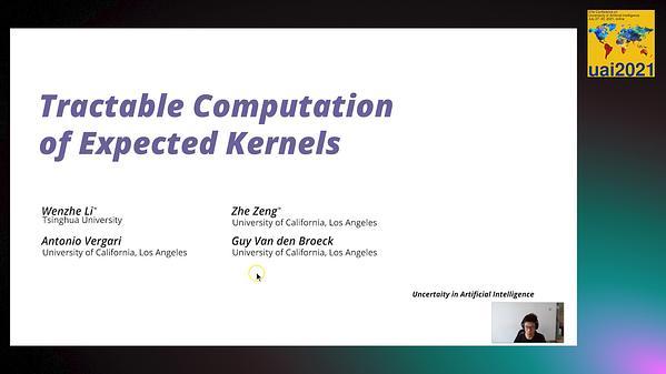 Tractable Computation of Expected Kernels