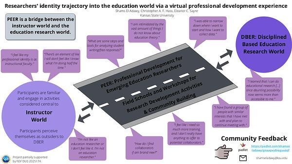 Growth of Emerging Education Researchers in Virtual Professional Development Program