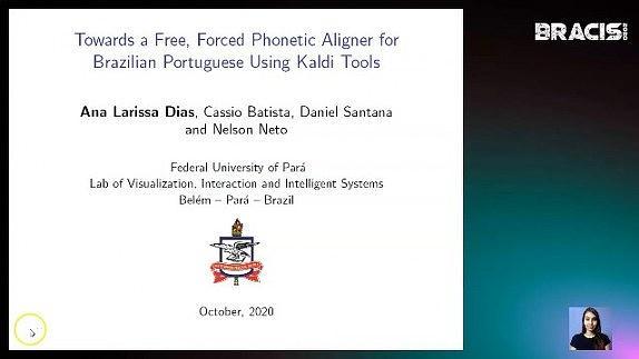 Towards a Free, Forced Phonetic Aligner for Brazilian Portuguese Using Kaldi Tools