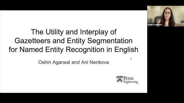 The Utility and Interplay of Gazetteers and Entity Segmentation for Named Entity Recognition in English
