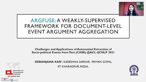 ArgFuse: A Weakly-Supervised Framework for Document-Level Event Argument Aggregation