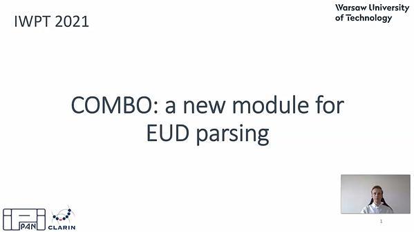COMBO: a new module for EUD parsing
