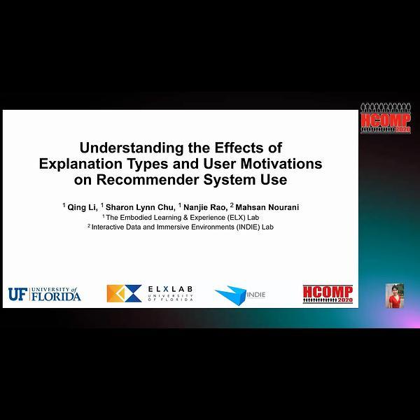 Understanding the Effects of Explanation Types and User Motivations on Movie Recommender System Use