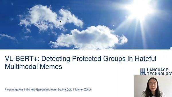 VL-BERT+: Detecting Protected Groups in Hateful Multimodal Memes