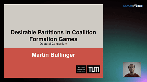 Desirable Partitions in Coalition Formation Games