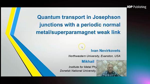 Quantum transport in Josephson junctions with a periodic normal metal/superparamagnet weak link