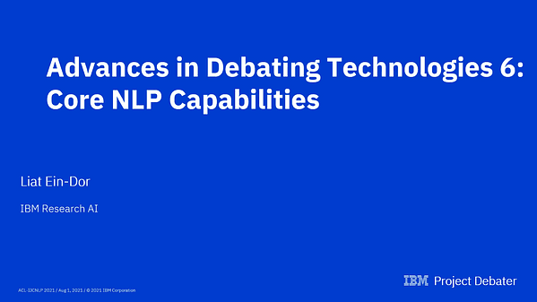Basic NLP Capabilities